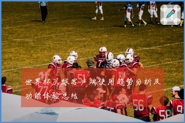 世界杯买球客户端使用趋势分析及功能体验总结